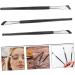 SKISUNO 3pcs Set Angled Makeup Brush Under Eye Concealer Brush Brow Brush Precision Concealer Brush Nylon - Buy Online on GoSupps.com