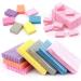 dijiusidy 50 Pieces Mini Buffing Files Block Manicure Colorful Sponge Nail Art Polishing Buffer Polish Tools Health Care Purple - Buy Online on GoSupps.com