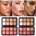 INTEROOKIE Matte Rouge Blush Highlight Three-dimensional Contour Makeup Palette - The Ultimate Grooming Solution (30g*01) - Buy Online on GoSupps.com