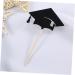 Alipis 18 Pcs Cupcake Topper Graduation Cap Topper Blaclight Party Supplies Blacklig Ken Doll Clothes Graduation Hats DIY Scratch off Cards Noire Cupcakes Graduation Cake Topper Props - Buy Online on GoSupps.com