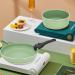 3PCS Frying Pan Set with Detachable Handle Space Saving Cookware Frying Pan Sauce Pan Non-Stick Oven Safe Up Dishwasher Safe Non Stick Frying Pan with Removable Handle - Buy Online on GoSupps.com