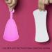 Buy 2 Silicone Menstrual Cups - Leak-Free Reusable & Safe Healthcare Accessories for Women - Buy Online on GoSupps.com