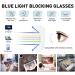 NYASAA Stylish Blue Light Blocking Reading Glasses for Men - TR90 Lightweight 1.00x Gray Computer Readers - Buy Online on GoSupps.com