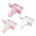 Dr. Brown's HappyPaci 100% Silicone Pacifier 0-6m BPA Free White Pink Light Pink 3 Pack
