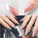 2PCS Nail Seal Stamp Silicone Stamper Heads for French Tips Manicure - Red & Colorful - Buy Online on GoSupps.com