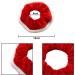 JNAWA 5Pieces Hair Scrunchies Christmas Bobble Elastic Hair Band Red Velvet and White Fur Trim Hair Scrunchie for Ladies Ponytail Holders Hair Accessories - Buy Online on GoSupps.com