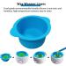 Nuqin 16 Oz Silicone Wax Pot Liner with Stirring Rod - Anti-Scald Design, Easy to Clean - Ideal for Home or Salon Waxing - Hair Removal Solution - Buy Online on GoSupps.com