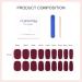 Nail Gel Polish Strips Full Wraps Nail Polish Stickers QFJM1524 - Buy Online on GoSupps.com