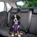 Lukovee Dog Safety Vest Harness | Adjustable Pet Car Harness Seat Belt | Purple | Medium | Double Breathable Mesh Fabric - Buy Online on GoSupps.com