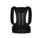 Posture Corrector For Back Clavicle Spine Back Shoulder Lumbar Support Corset Correction Posture pedic belt Men Women (Red XL) Better life Black L