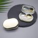 Lentil & Contact Lens Storage Container - Gold Mini Box | Portable Beauty Case for Travel - Buy Online on GoSupps.com