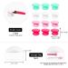 31 pcs Silicone Lip Brushes with Anti-lost Cover and EVA Bag - Beauty Makeup Tools Set - Buy Online on GoSupps.com