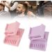 Professional Hair Clipper Guards 2pcd Guide Trimmer Head Professional Hair Cutter Guide Grooming Comb Kit Color Coded Clipper Combs for Beauty Salon Purple Pink - Buy Online on GoSupps.com