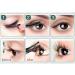 OLACD USB Rechargeable Infrared Electric Eyelash Curler Tool Portable Professional Plastic Curling Clip Black - Buy Online on GoSupps.com