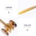 Buy Massage Roller Stick & Gua Sha Scraping Board - Magic Wand Acupuncture & Spa Trigger Point Treatment - Buy Online on GoSupps.com