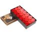 FOMIYES 1 Box Rose Soap Bath Soap Rose Flower Layout Soap Flowers Flower Soap Decoration Party Soap Flower Party Artificial Soap Flower Fragrance Miss Red