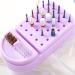 FEIlei 30 Holes Nail Drill Bits Storage Box Nail Grinding Head Holder Stand Display Pink - Buy Online on GoSupps.com
