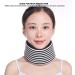 Cervical Collar Neck Brace Breathable Black & White Migraines Headache for Women Men Relieves Pain(M) - Buy Online on GoSupps.com