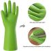 Bamllum Rubber Cleaning Gloves for Kitchen - 4 Pairs Reusable Waterproof Dishwashing Gloves (Medium Blue Green Red Orange) - Flexible & Long-lasting Quality - Buy Online on GoSupps.com