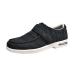Diabetic Foot Shoes Mens Pain Relief Swollen Feet Orthopedic Diabetic Shoes Adjustable Closure Breathable Lightweight Non Slip Walking Shoes For Swollen Feet Plantar Fasciitis ( Color : Black gray