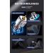 Rechargeable Ear and Nose Hair Trimmer for Men & Women - Powerful Motor Double-Edged Blades | Smooth Cuts - Black - Buy Online on GoSupps.com