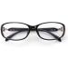 FEISEDY Women's Blue Light Blocking Rectangle Reading Glasses - Lightweight Anti-Glare Fox Style B2344 Black 1.5x - Buy Online on GoSupps.com