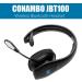 Trucker Bluetooth Headset V5.1 - Dual Microphone Noise Cancelling, 35Hrs Talktime, Hands-Free Wireless Headset | Bluetooth Headphones for Cell Phones Business Home Driver - Buy Online on GoSupps.com
