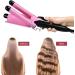 3 Barrel Curling Iron Crimper Hair Waver Deep Wave Styling Tool (Pink) - Buy Online on GoSupps.com