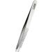 Rubis ProGrip tweezers slanted - with grooved handle non-slip - eyebrow tweezers professional tweezers