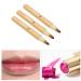 3pcs Retractable Lip Brush Set - Portable Double Ended Concealer & Lip Makeup Brush for Travel | Perfect Christmas Gift (Gold - Buy Online on GoSupps.com