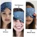 GLEAVI 3Pcs Elastic Band Sleep Eye Mask Set for Men and Women - Peach Skin Goggles with Cartoon Design for Ultimate Comfort and Restful Sleep - Buy Online on GoSupps.com