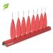 Inbrush Premium interdental brushes - ISO size 2 (0.5mm) - 8 -pack with a practical display - for medium interdental rooms red / ISO 2 (0.5mm)