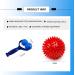 EKSMA 4 Massage Balls with Knobs - Self-Massage Roller for Back Legs Feet & Hands | Muscle Pain Relief Tool - Buy Online on GoSupps.com