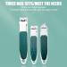 Nail Clippers Set for Men Nail Clippers Set 19 Pieces Fingernail Clipper and Nail Cutter Set | Nail Care Set Professional Manicure and Pedicure Set Toenail Clippers Set for Toenails Dark Green - Buy Online on GoSupps.com