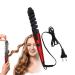 Automatic Curling Wand | Hair Curler for Women | Hair Straightener and Curler 2 in 1 Automatic Hair Curler Curling Wand for Girls and Women Red US
