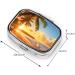 Sunset Hawaiian Palm Tree Compact Mini Pill Box | Travel-Friendly Lightweight Easy Open Design | Square-Shaped Full Frame Print - Buy Online on GoSupps.com