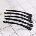 Lurrose 100pcs Black U Shape Stainless Steel Hair Pins for Bun Updo - Ideal for All Hair Types | Durable & Stylish Hair Accessories - Buy Online on GoSupps.com