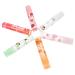 NOLITOY Lip Glosses Hydrating Roll on Lip Gloss 6pcs Fruit-flavored Plumping Lip Oils Transparent Brighten Lip Balm Moisturizer Lip Care Lipstick for Women Girls Lip Moisturizing