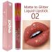 Diamond Glitter Matte Lipstick Set 3 Long Lasting Waterproof Liquid Lipsticks for Women | Best Gift Set for Shining Lips - Buy Online on GoSupps.com
