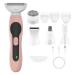 TQUXNGA Multiuntional Women Shaver and Trimmer Set Hair Removal Device Facial Removers ABS Texture for Eyebrows and Nose Hair Use