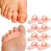 4x Silicone Gel Toe Separator Hammer Toe Pad Correction Hallux Valgus Pad
