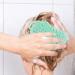 Buy Healvian Double-Sided Silicone Shampoo Brush - Scalp Massager & Scrubber for All Hair Types | Green - Buy Online on GoSupps.com