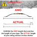 Flemish D97 Bowstring Replacement for Longbow & Recurve Bow - 14-16 Strands - 56-68 inches - AMO 58 - Khaki/Black - Buy Online on GoSupps.com