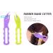 Hair Elastic Band Cutter for Kids - 3pc Hair Tie Remover Tool + 50pc Clear Elastic Hair Rubber Bands - Buy Online on GoSupps.com