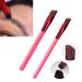 Multi Function Eyebrow Brush, Professional Brow Brushes for Eyebrows Concealer, Angled Eyebrow Brush Multi Purpose Eyebrow Brush for Makeup Brush Hairline Brush (2 PCS)