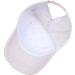 TMEOOG Unisex Summer Baseball Cap with Ponytail Hole - Breathable Polyester Cap for Women & Men - Buy Online on GoSupps.com
