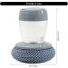 Kitchen Cleaning Brush with Detergent Dispenser NonScratch Scrubbers for Pots and Pans Long Last Dishwashing Tool - Buy Online on GoSupps.com