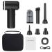 Daski 4-in-1 TurboJet Air Duster Pro Professional Barber Shop Air Duster Multi Function air Duster Cleaner for Salon7kpa vaccum Suction 100000rpm Motor Speed