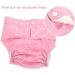 Adjustable Washable Adult Diaper Pants Reusable Cloth Diapers for Incontinence (Pink) - Buy Online on GoSupps.com