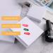 3 Pack Disposable Nail Art Drawing Plates Color Mixing Paper Pads for Nail Polish & Pigment Blending - White - Buy Online on GoSupps.com